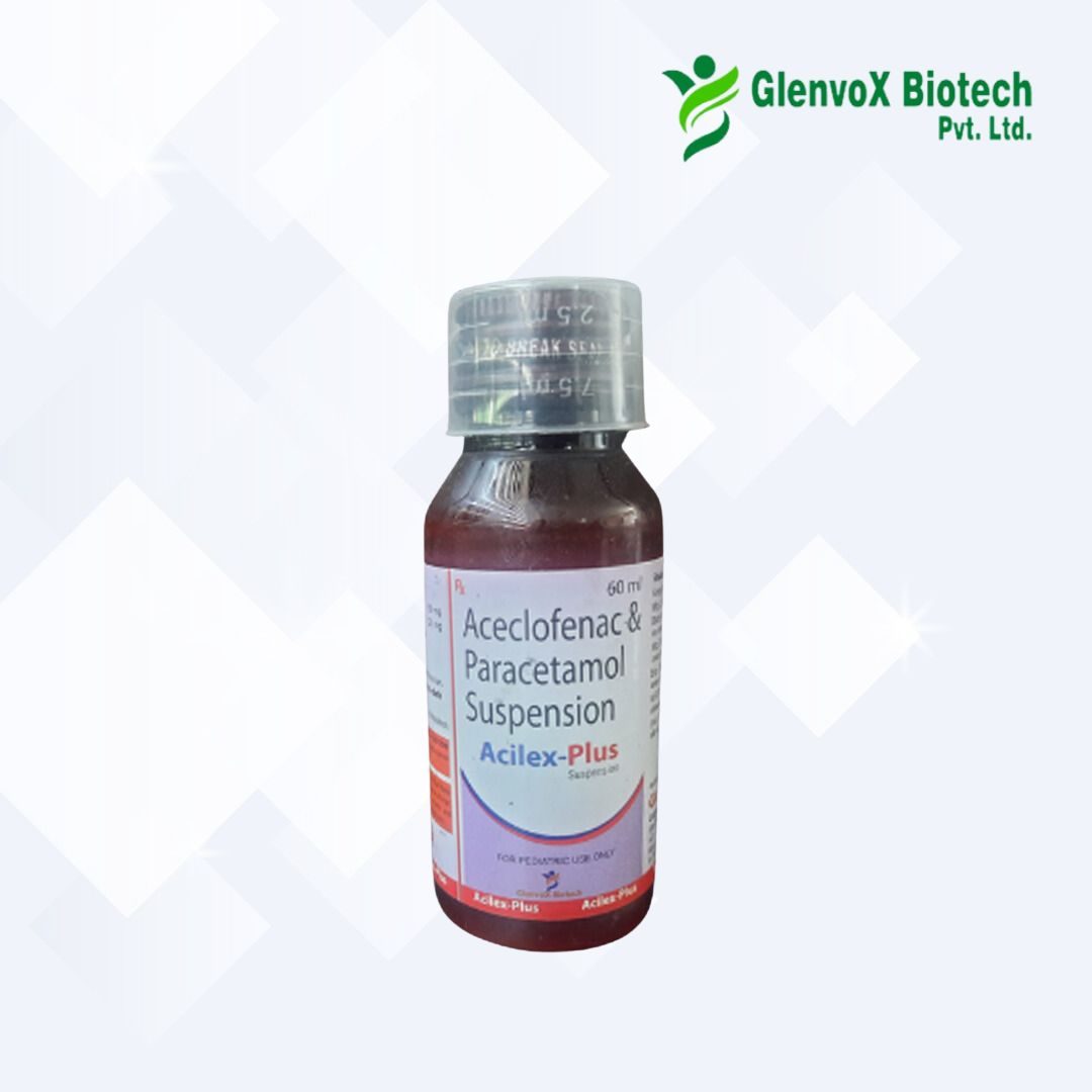 Aceclofenac & Paracetamol Suspension