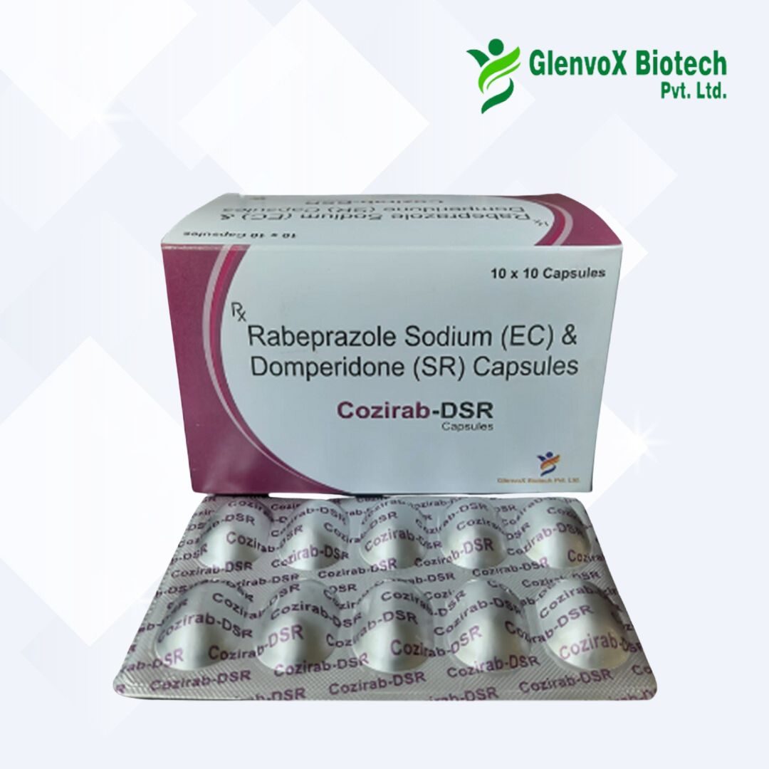 Rabeprazole Sodium (EC) &  Domperidone (SR) Capsules