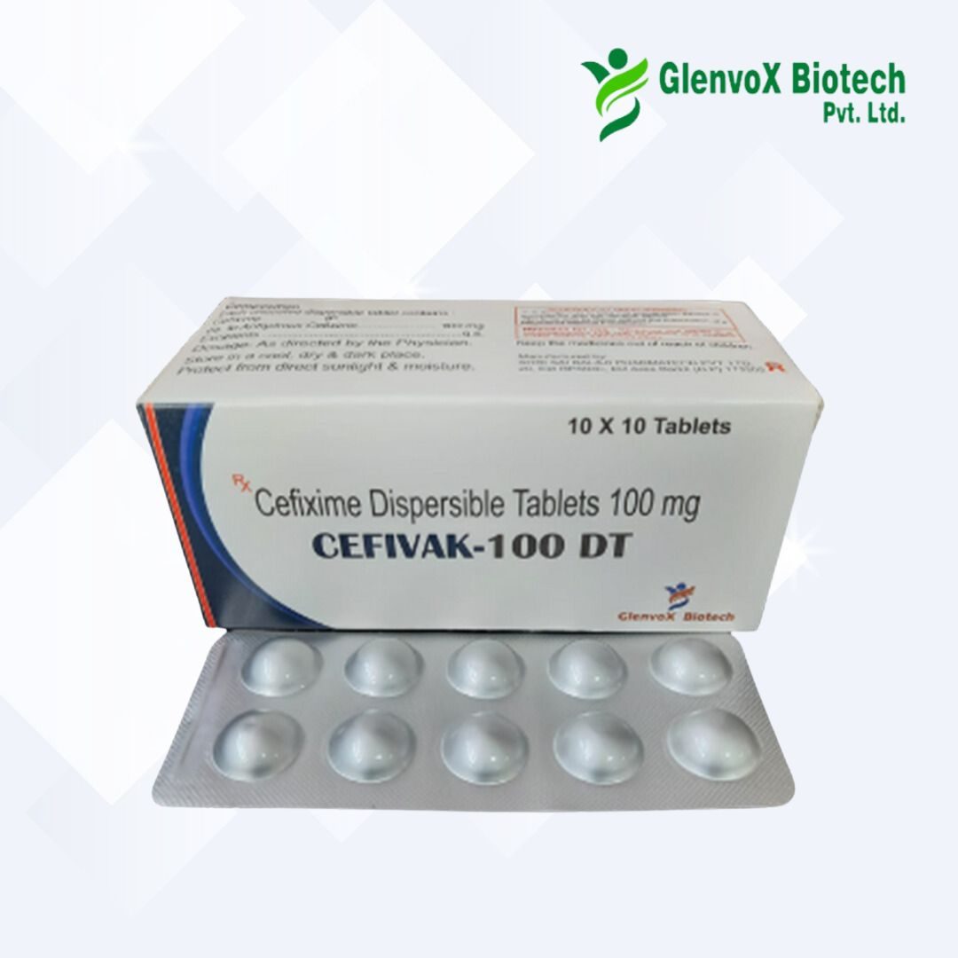Cefixime Dispersible Tablets 100 mg
