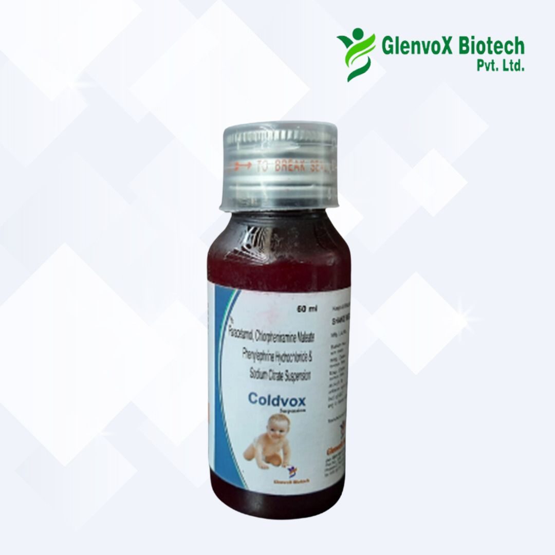 Paracetamol, Chlorpheniramine Maleate, Phenylephrine Hydrochloride & Sodium Citrate Syrup